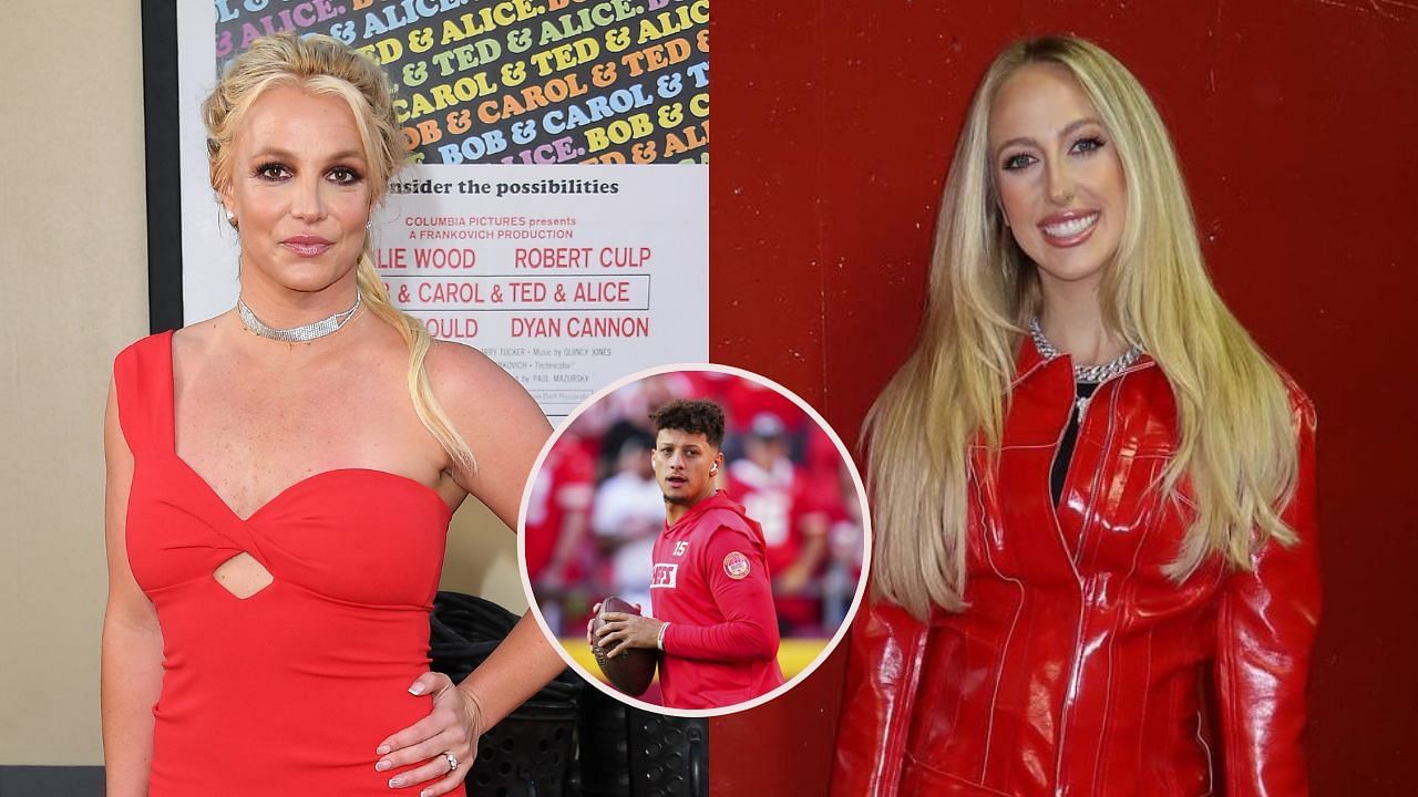 Brittany Mahomes invokes Britney Spears while celebrating Patrick Mahomes, Chiefs