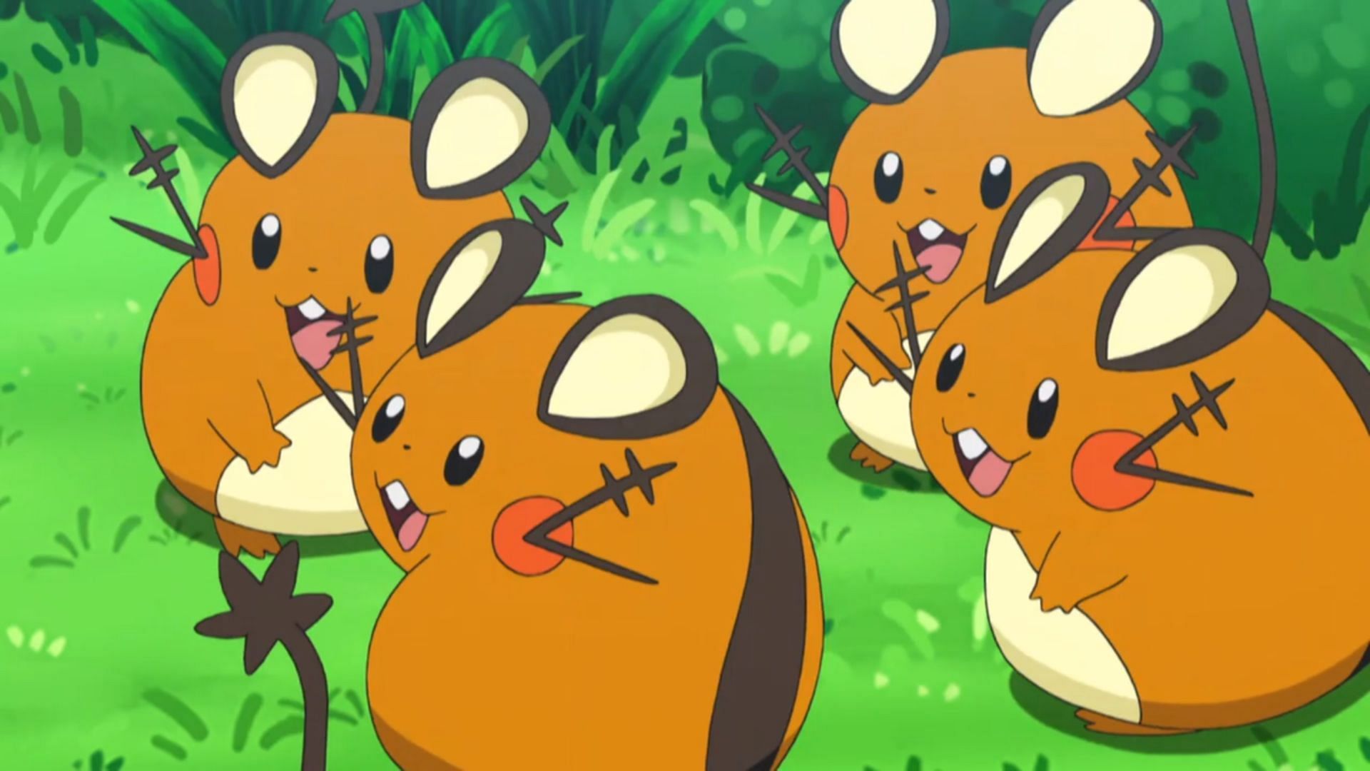 Dedenne from the anime. (Image via The Pokemon Company)