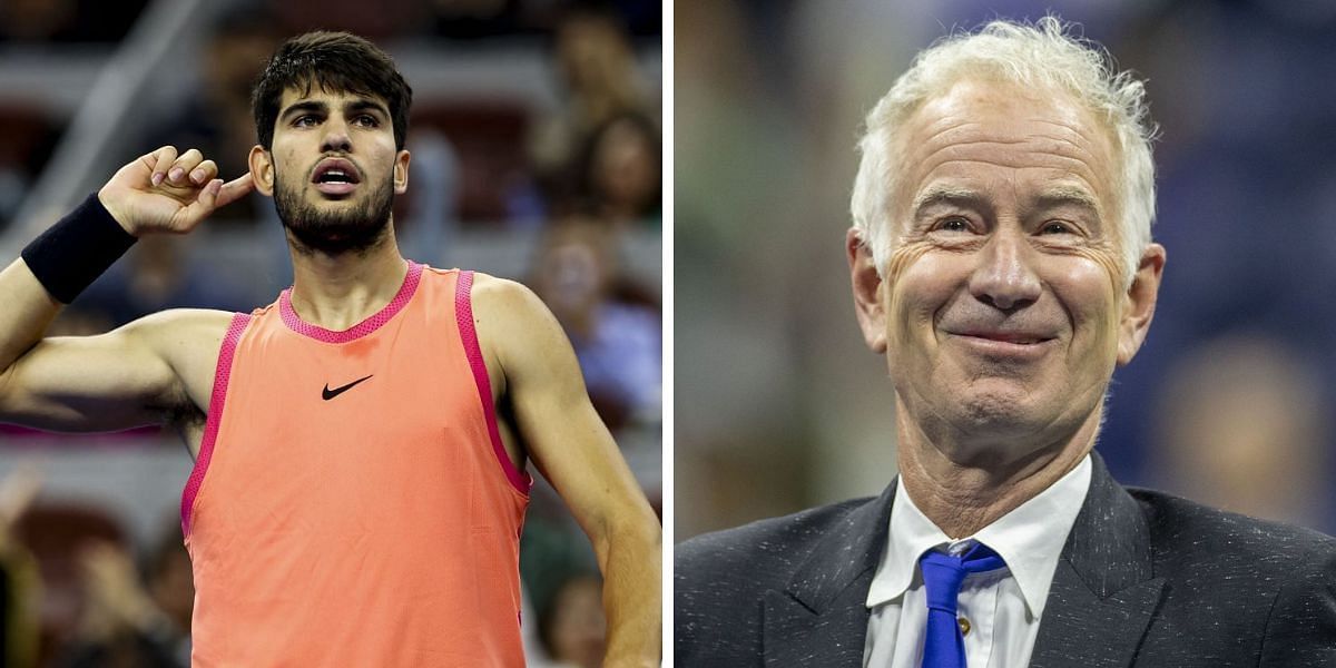 Carlos Alcaraz earns John McEnroe comparison (Source: Getty)