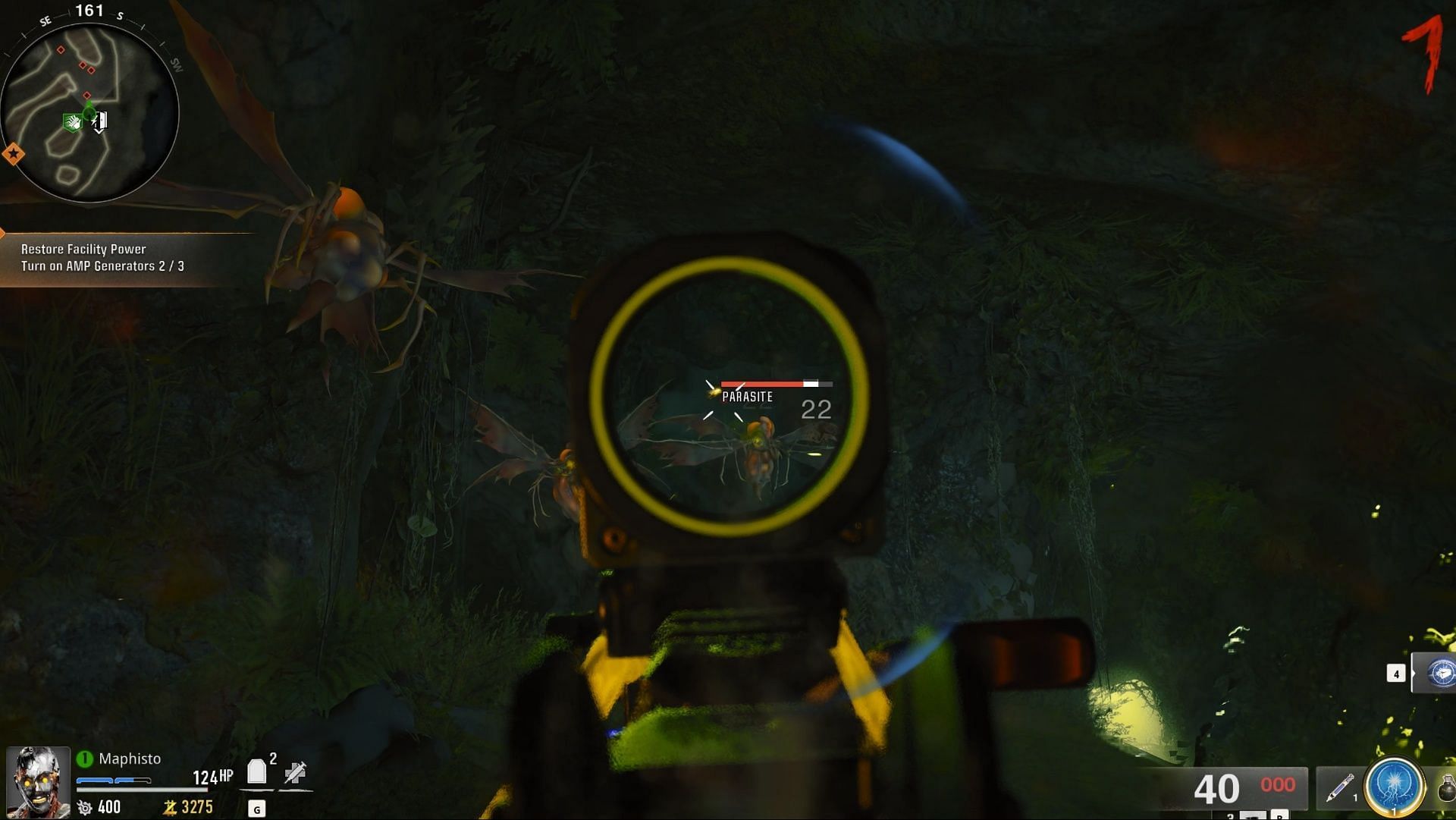 Facing Parasites in Black Ops 6 Zombies Terminus Island (Image via Activision)