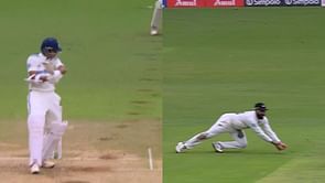 [Watch] Ajaz Patel takes a stunner at point to dismiss Yashasvi Jaiswal for 13 in the IND vs NZ 2024 1st Test