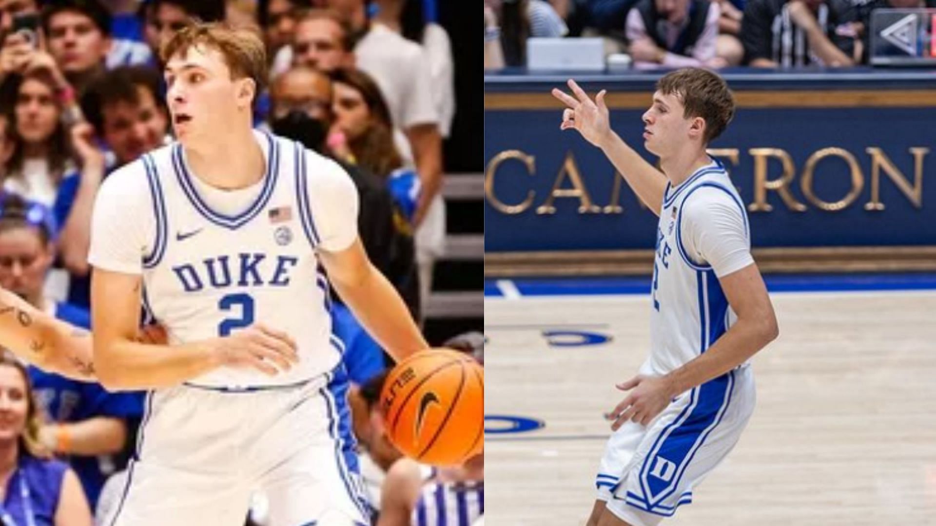 WATCH: Cooper Flagg's Block Party Steals The Show In Duke Exhibition ...