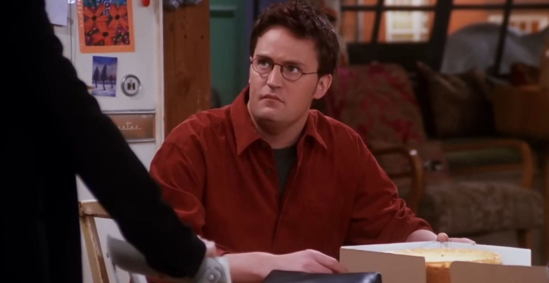 Matthew Perry as Chandler Bing in FRIENDS(Image via Netflix)