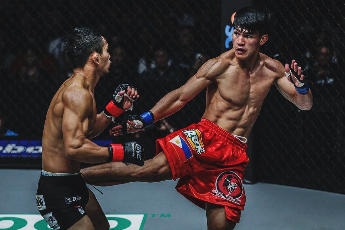 Danny Kingad produced a strong win over Yuya Wakamatsu in September 2018. [Photo via: ONE Championship]