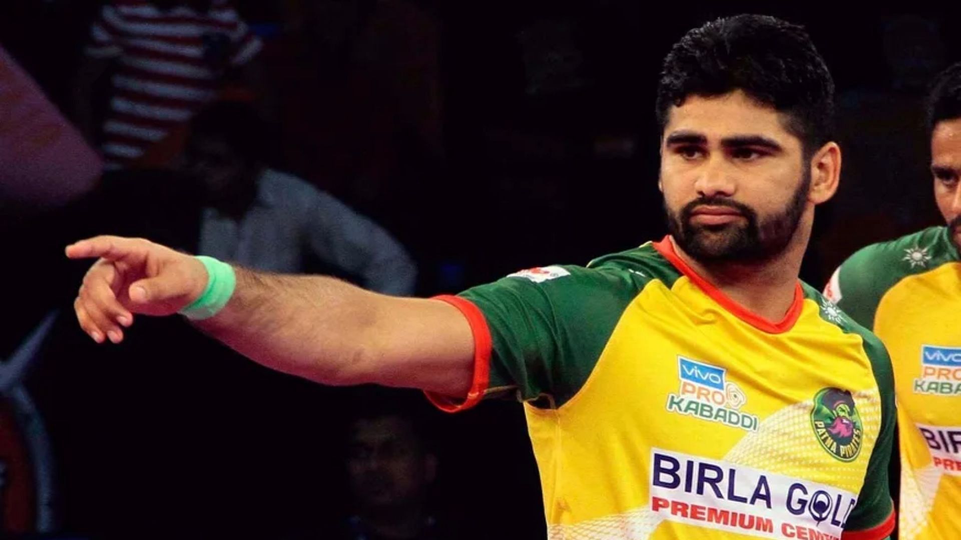 2 times when Pardeep Narwal scored the most raid points in a single Pro Kabaddi League season (Image via PKL)