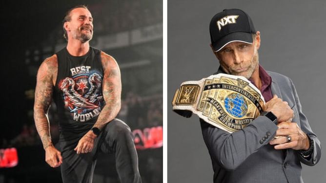 CM Punk and Shawn Michaels share hilarious interaction ahead of WWE NXT