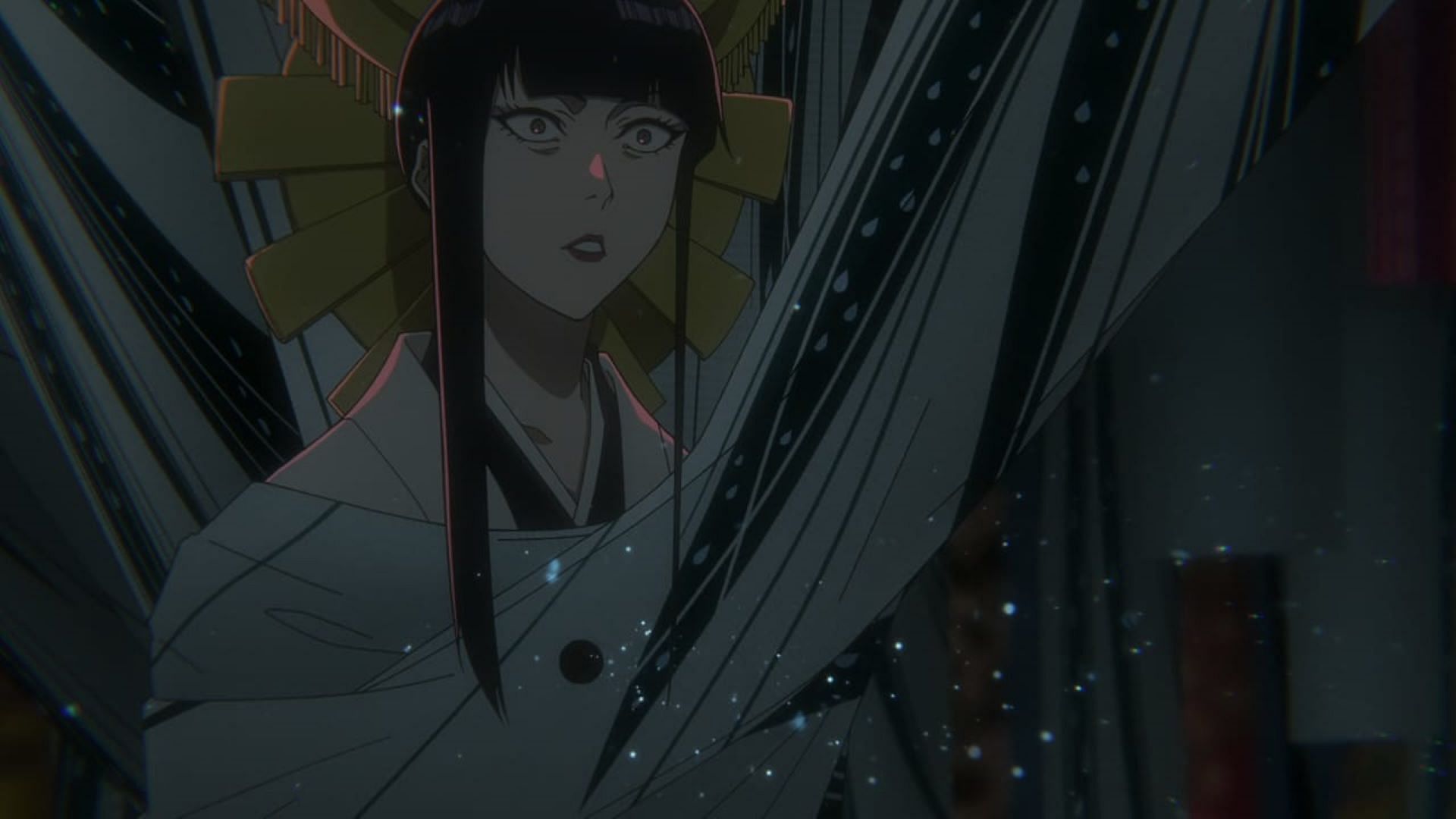 Senjumaru&#039;s death in Bleach: Thousand-year Blood War part 3 episode 1 (Image via Pierrot Films)