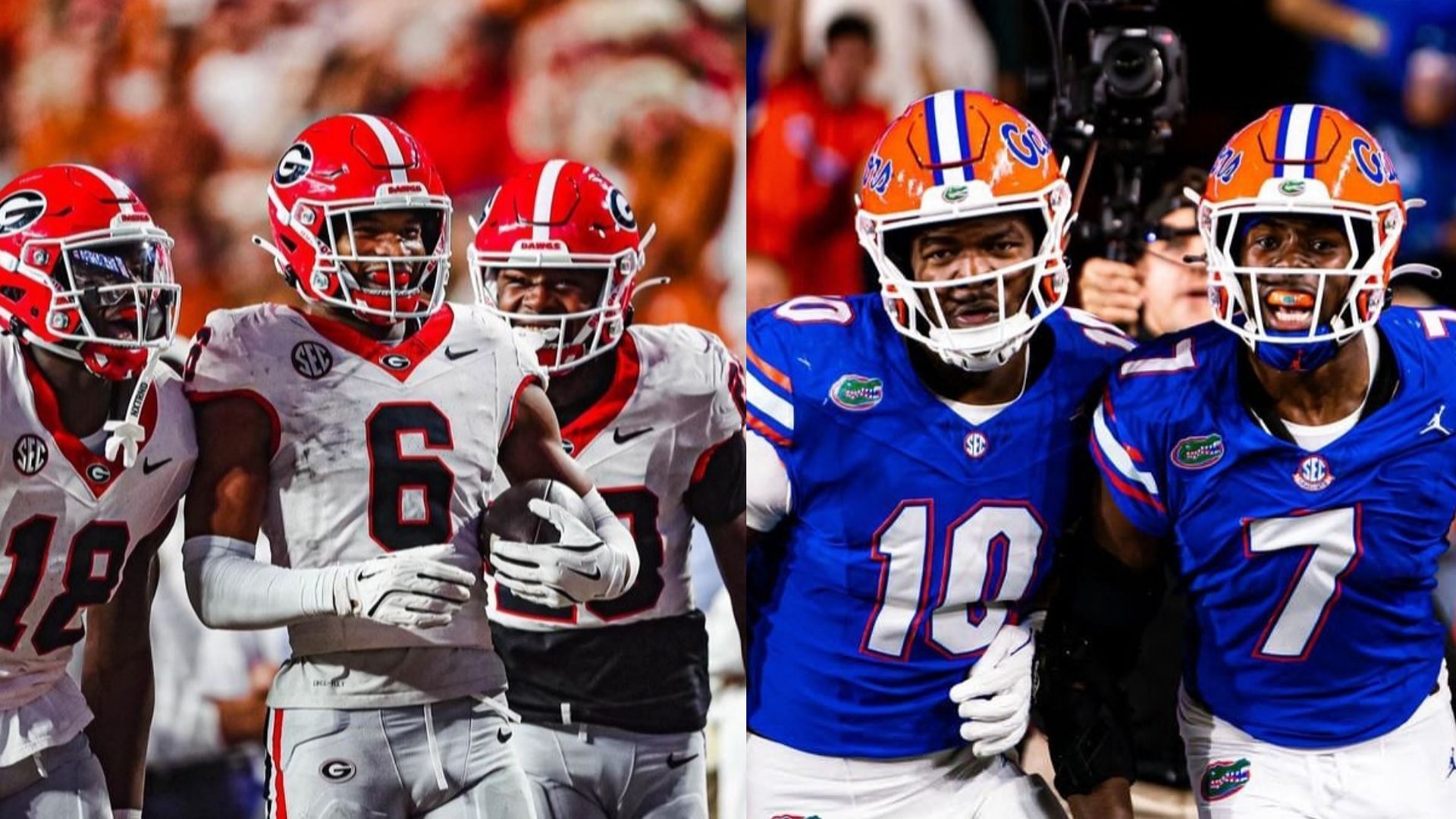 Picture Sources: georgiafootball, gatorsfb (Instagram)