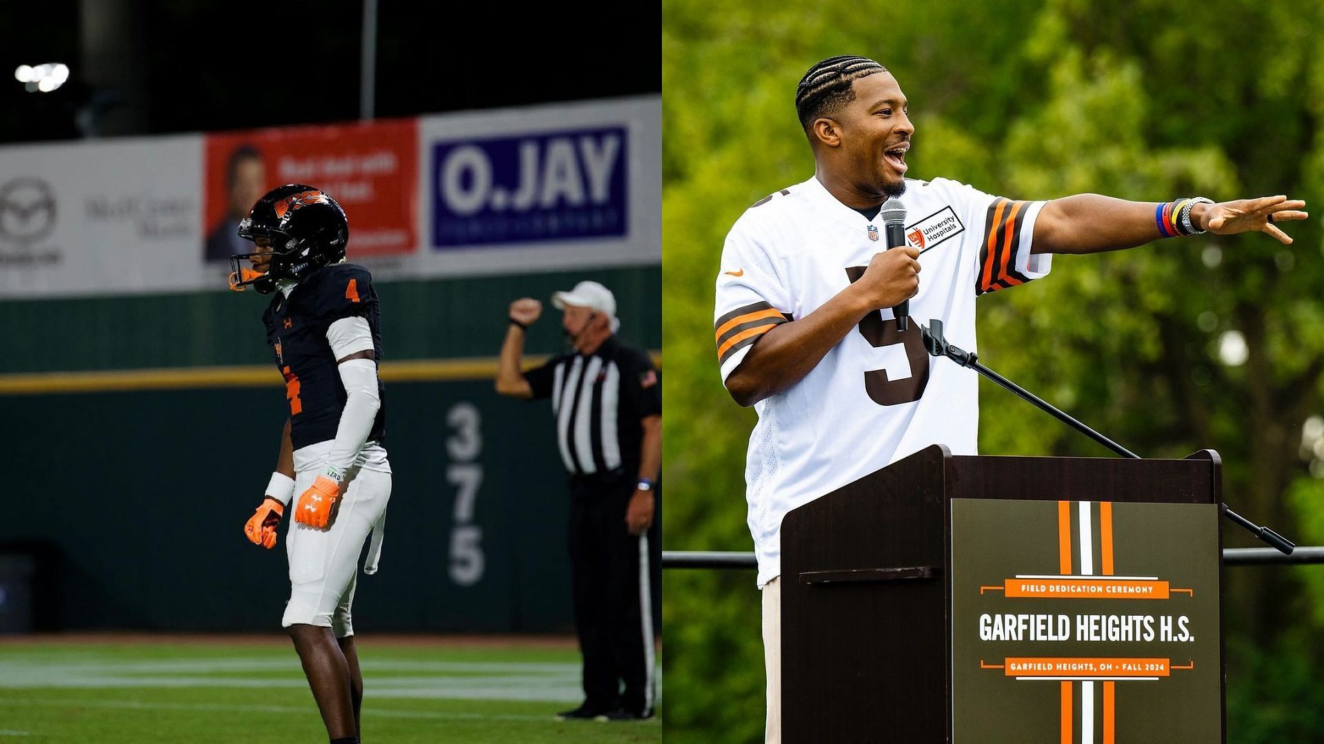 Jonah Winston and Jameis Winston (Images via Instagram/Jonah Winston and Jameis Winston)