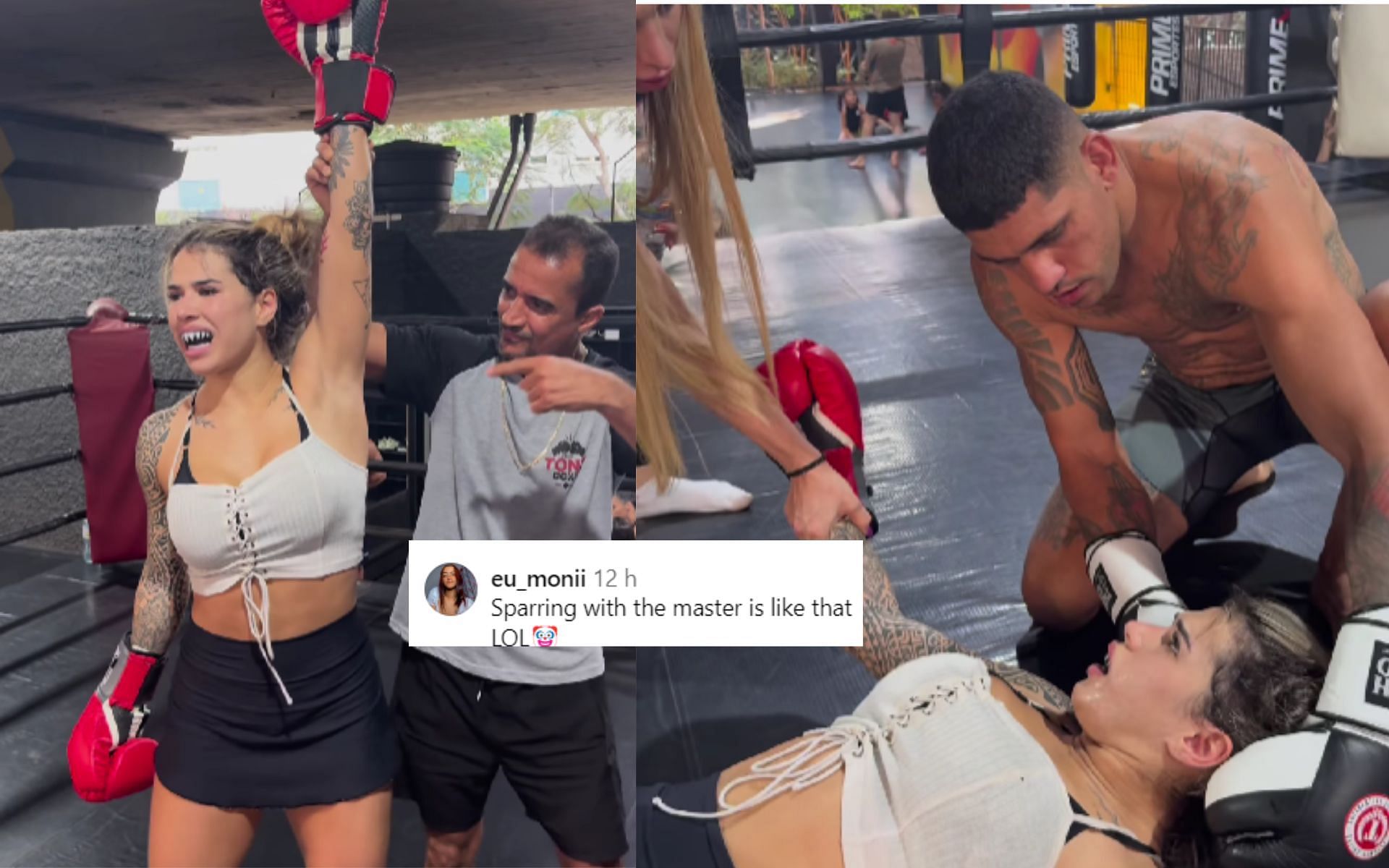 Fans react to Jully Poca and Alex Pereira