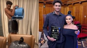 WATCH: Gilbert Arenas' ex, Laura Govan shares her son Alijah Arenas' unique Halloween prep