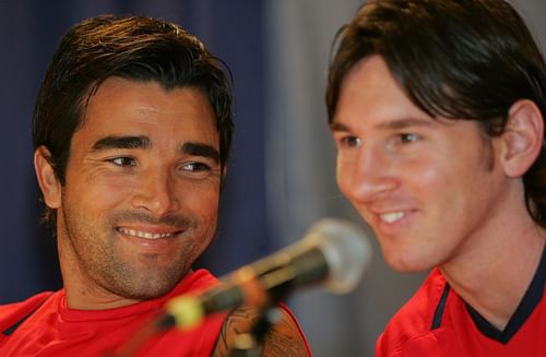 Deco and Messi - Source: Getty