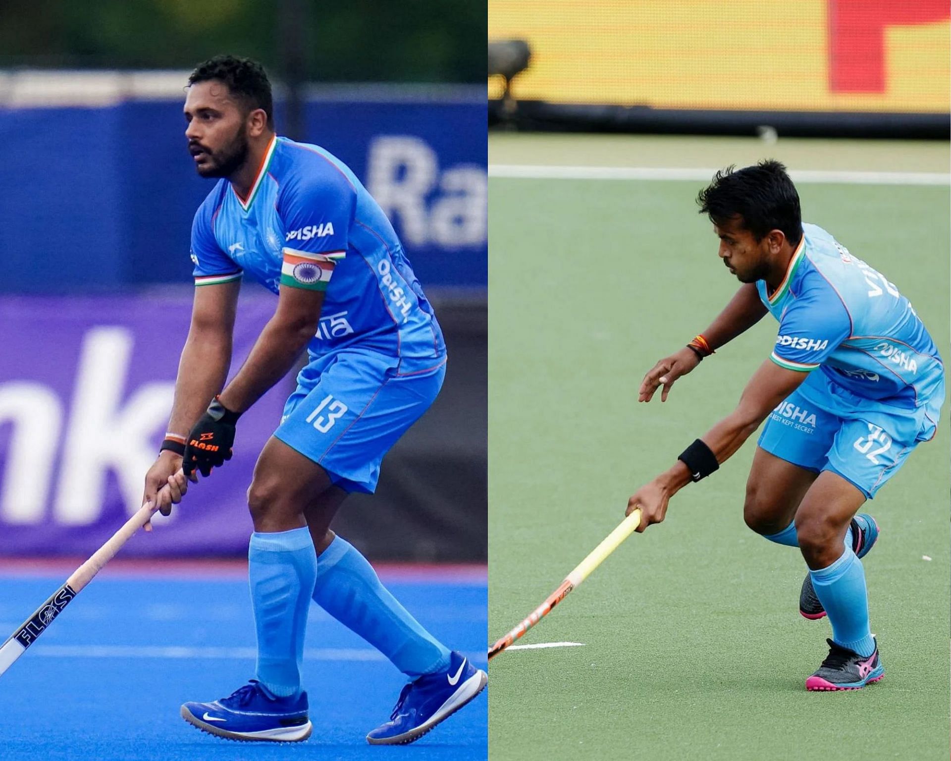 Harmanpreet Singh (left) and Vivek Sagar Prasad (right) - Images via Getty