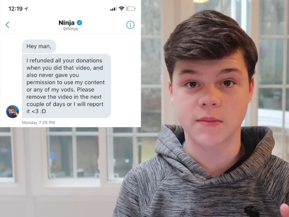 Jack Doherty accused Ninja of asking him to take down a video. (Image via YouTube/Jack Doherty)