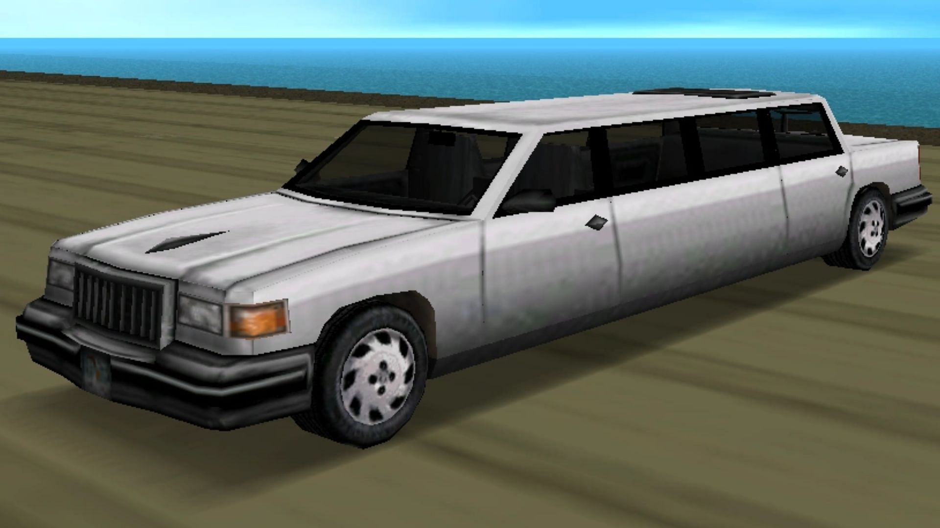 A screenshot of the Stretch car in Grand Theft Auto Vice City (Image via Rockstar Games)