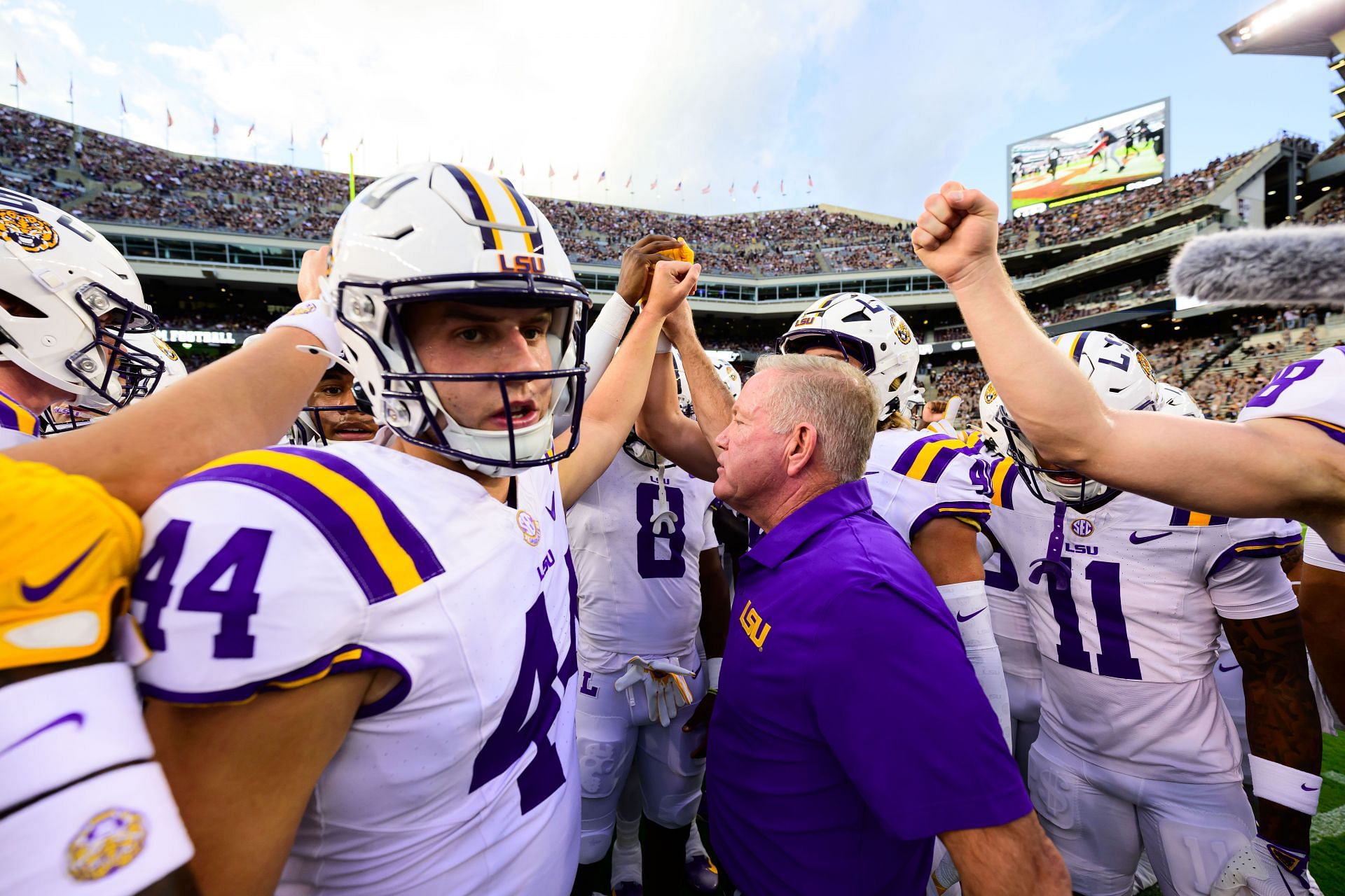 LSU v Texas A&amp;M - Source: Getty