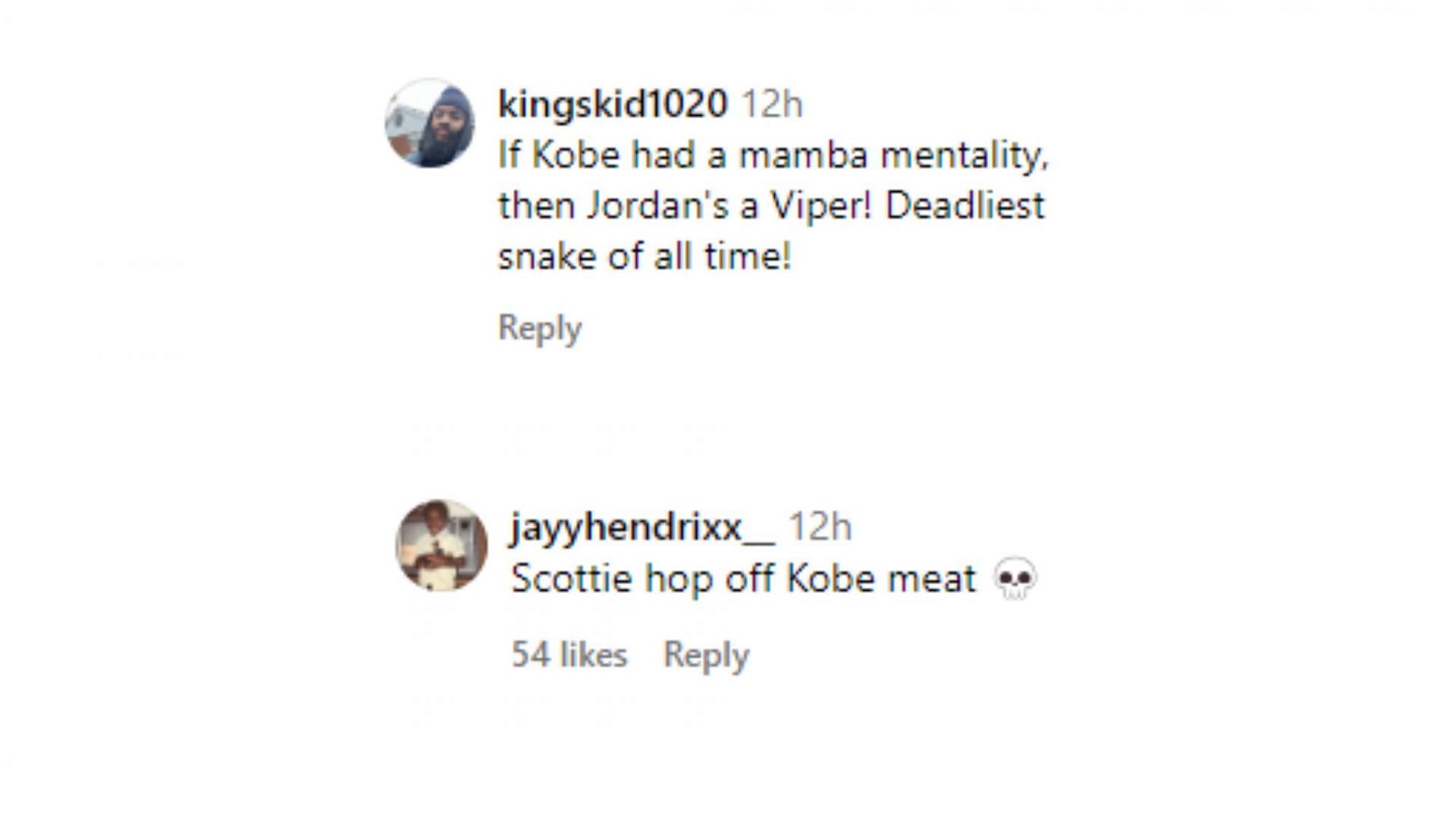 Fans react to Pippen&#039;s post