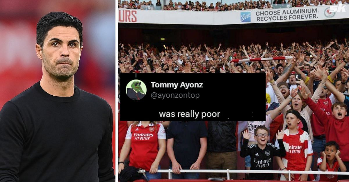 Arsenal fans have reacted on X 