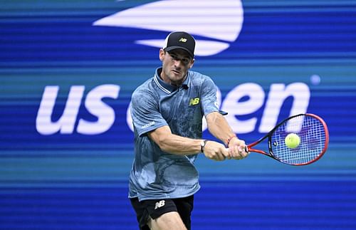 Tommy Paul in action at the 2024 US Open 2024 (Picture: Getty)