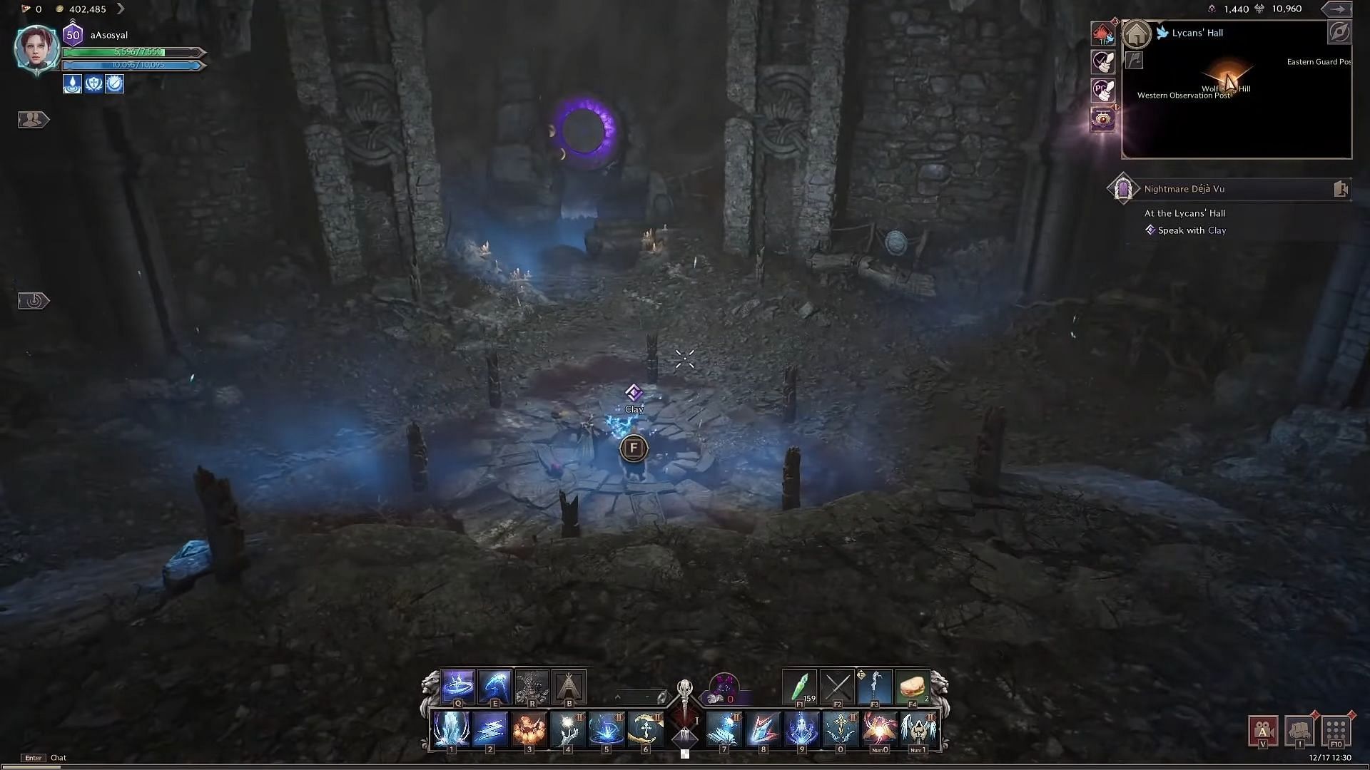 Second part of the Throne and Liberty At the Lycan&#039;s Hall Quest is tricky (Image via A asosyal Gamer/YouTube)