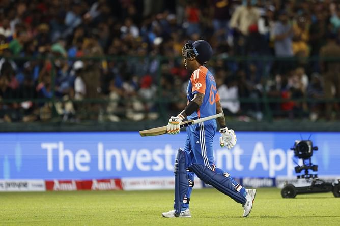 Top 5 players with most sixes for India in T20Is since Suryakumar Yadav's debut ft. Hardik Pandya