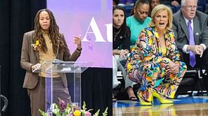 LSU’s Kim Mulkey showers love on coach Seimone Augustus’ heartfelt speech after Hall of Fame induction