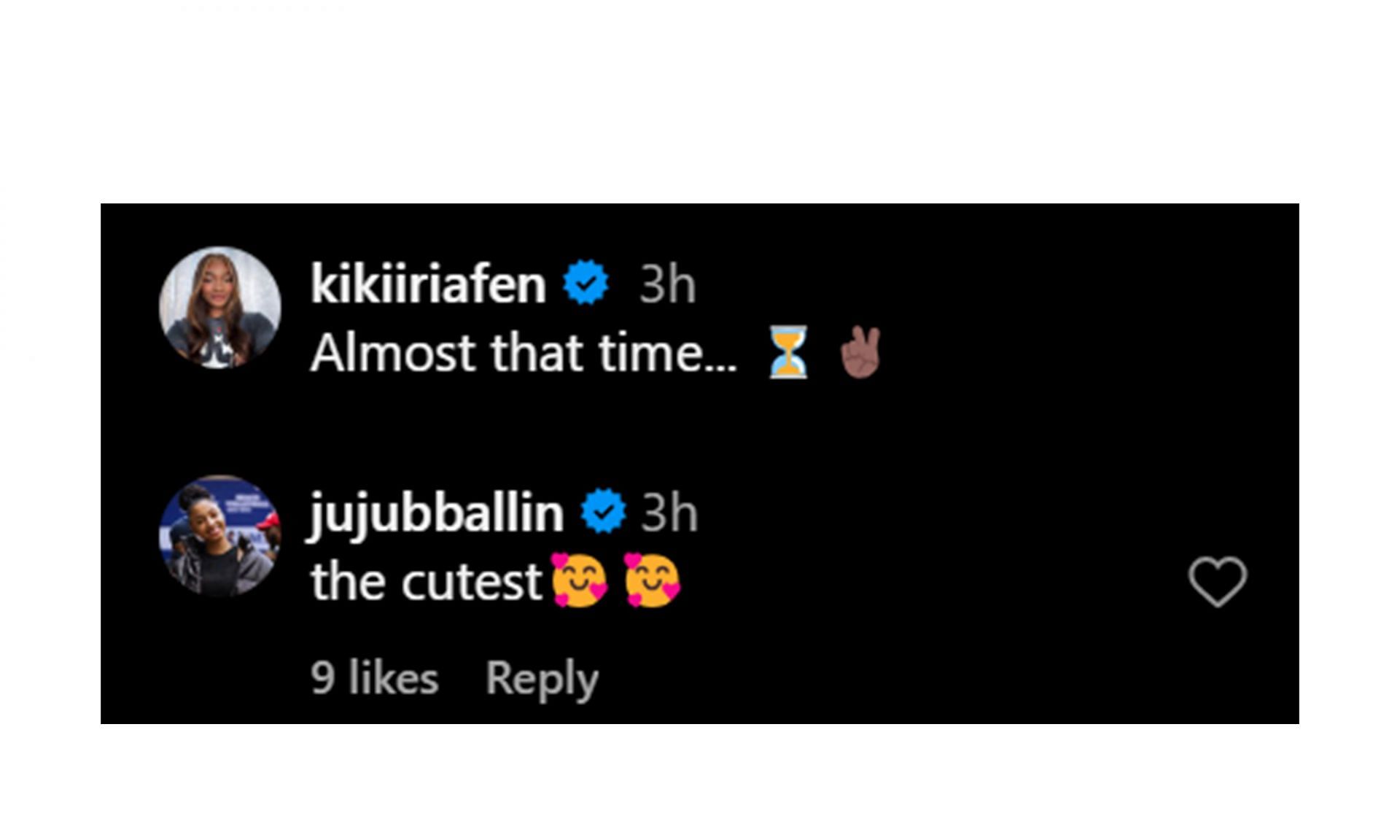 Screenshot, via KiKi Iriafen Instagram