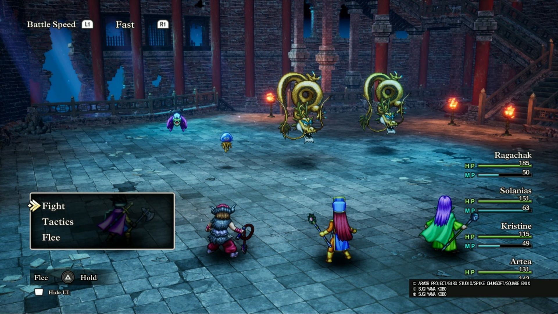 The Monster Wrangler has amazing combat abilities! Don&#039;t pass it by (Image via Square Enix)