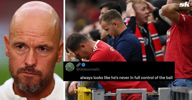 "Dribbles like he’s wearing Timberlands", "We downgraded massively" - Fans slam Manchester United star's showing after 0-0 Aston Villa draw
