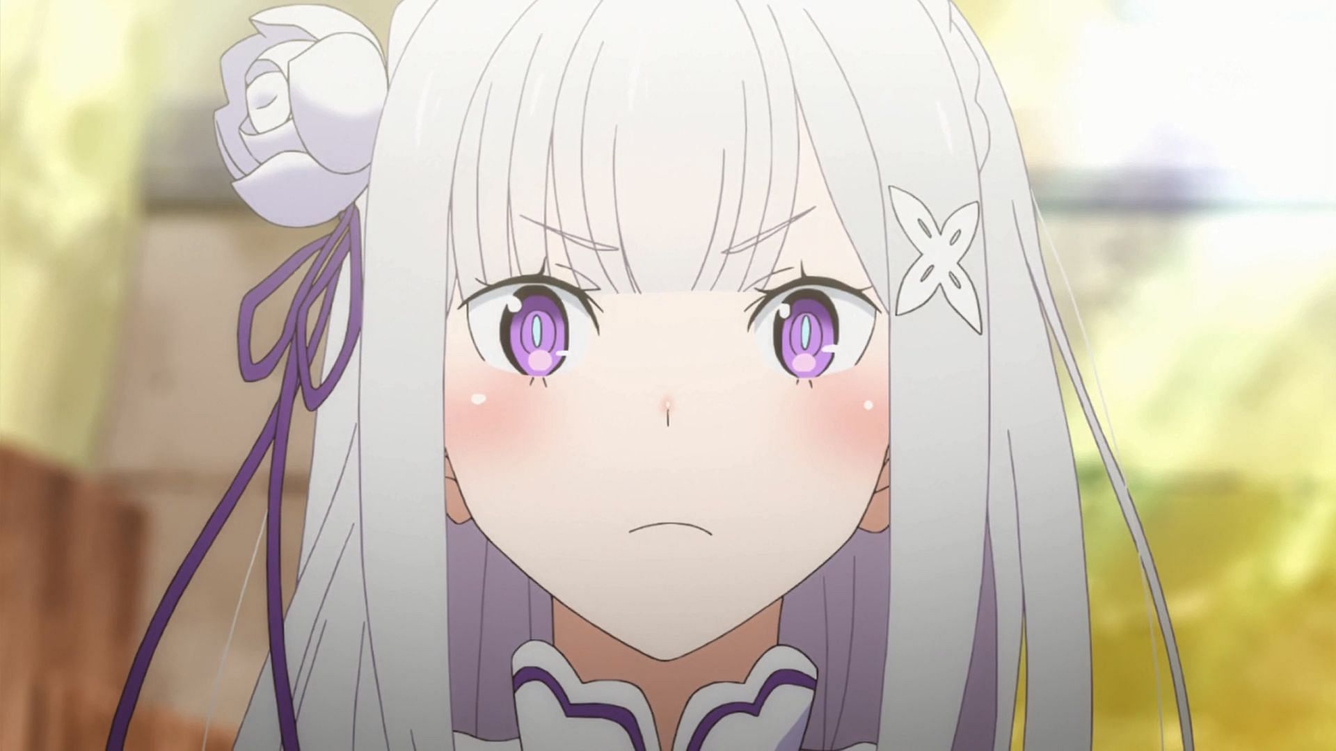 Emilia is confirmed to be safe in Re:ZERO season 3 episode 4&#039;s final moments (Image via White Fox)