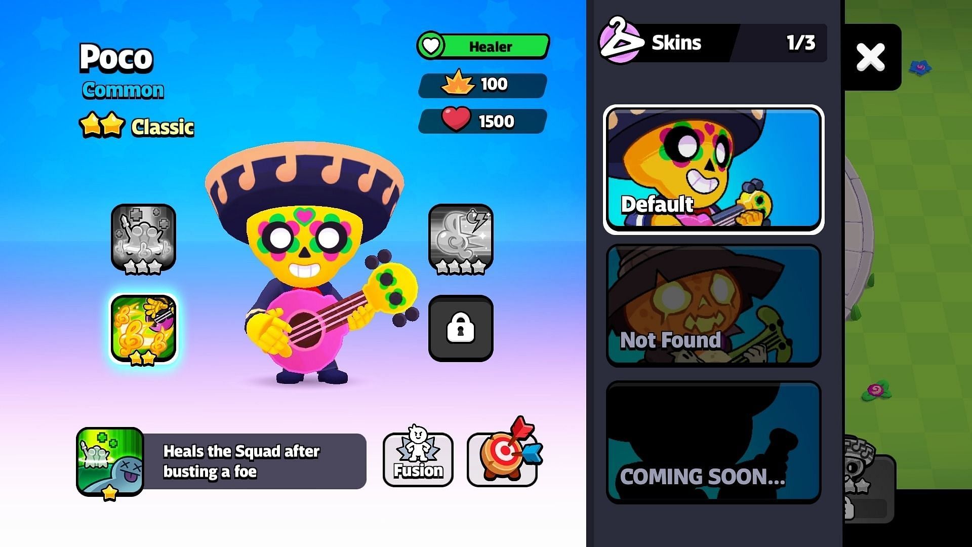 Poco: Unfused Stats (Image via Supercell)