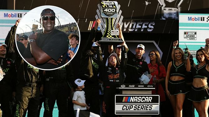 NASCAR veteran makes a joke after Michael Jordan’s driver Tyler Reddick wins at Homestead