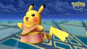 How to get Pikachu wearing a saree in Pokemon GO, and can it be shiny?