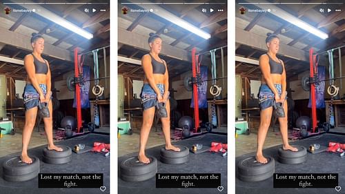 The veteran shared an interesting message today on Instagram.