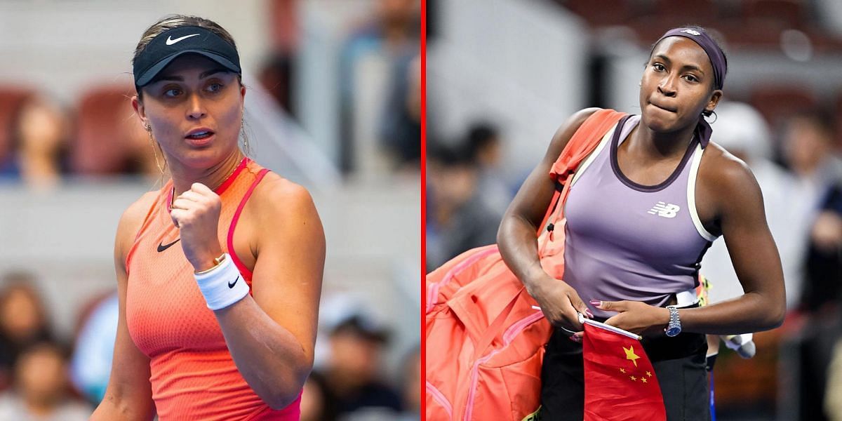 Paula Badosa (L) Coco Gauff (R) | GETTY