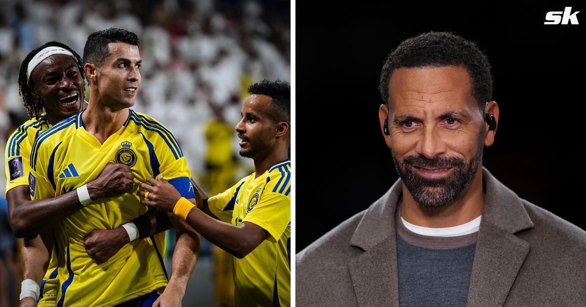 Rio Ferdinand reacts to Cristiano Ronaldo