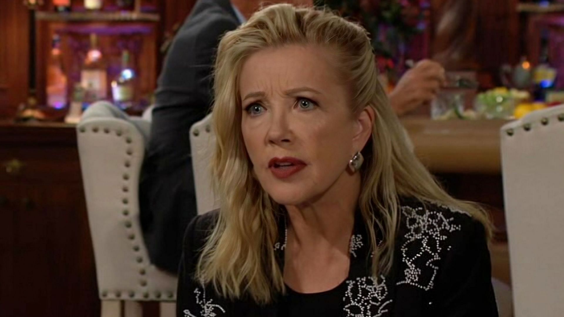 Nikki Newman in a still from the soap (via CBS)