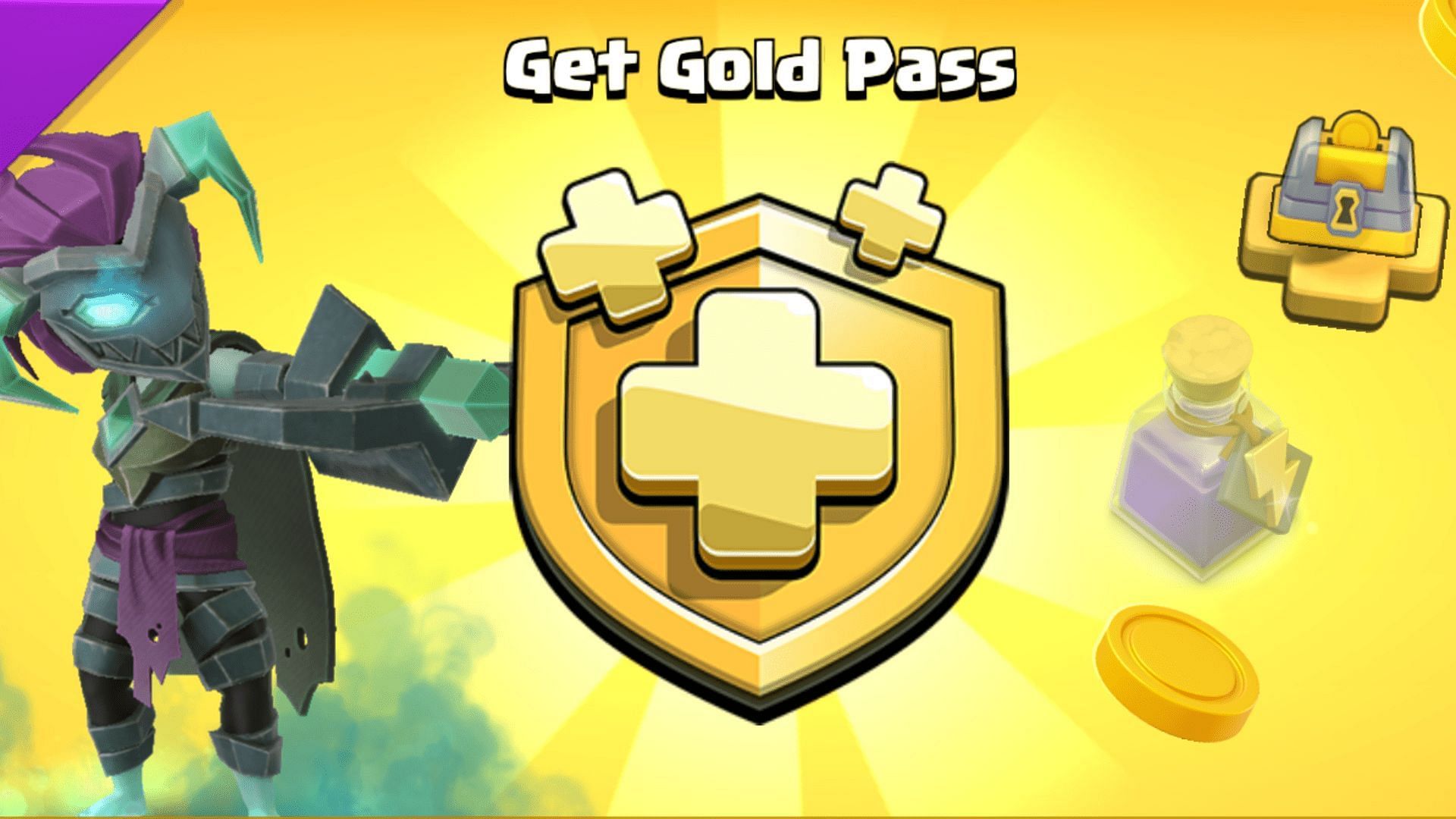 Grab the Gold Pass for free (Image via Supercell)