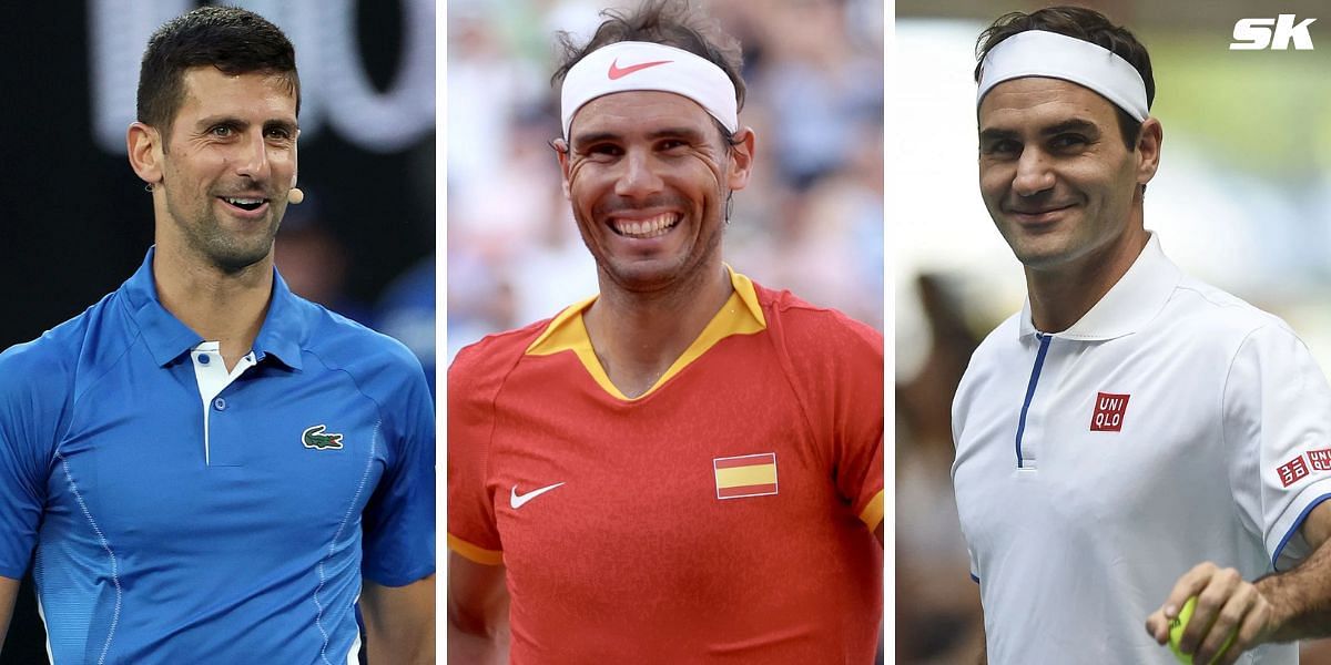 Novak Djokovic, Rafael Nadal, Roger Federer