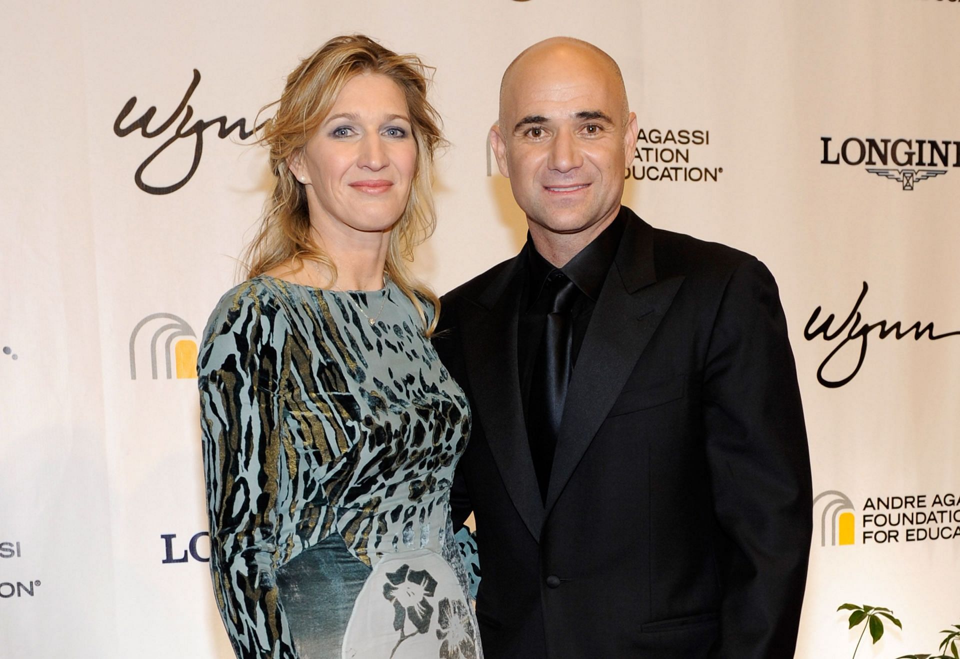 Steffi Graf and Andre Agassi (Source: Getty)