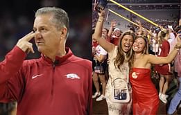 “So happy and grateful to have you”: John Calipari and Arkansas fans exchange love after “outrageous” environment vs Kansas