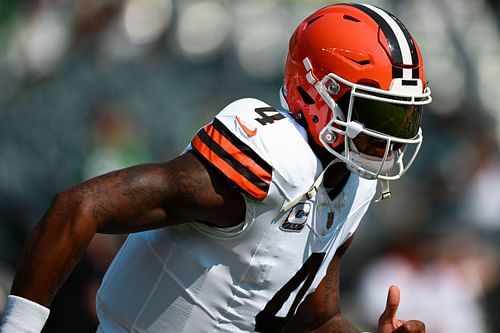 Deshaun Watson at Browns at Eagles - Source: Getty