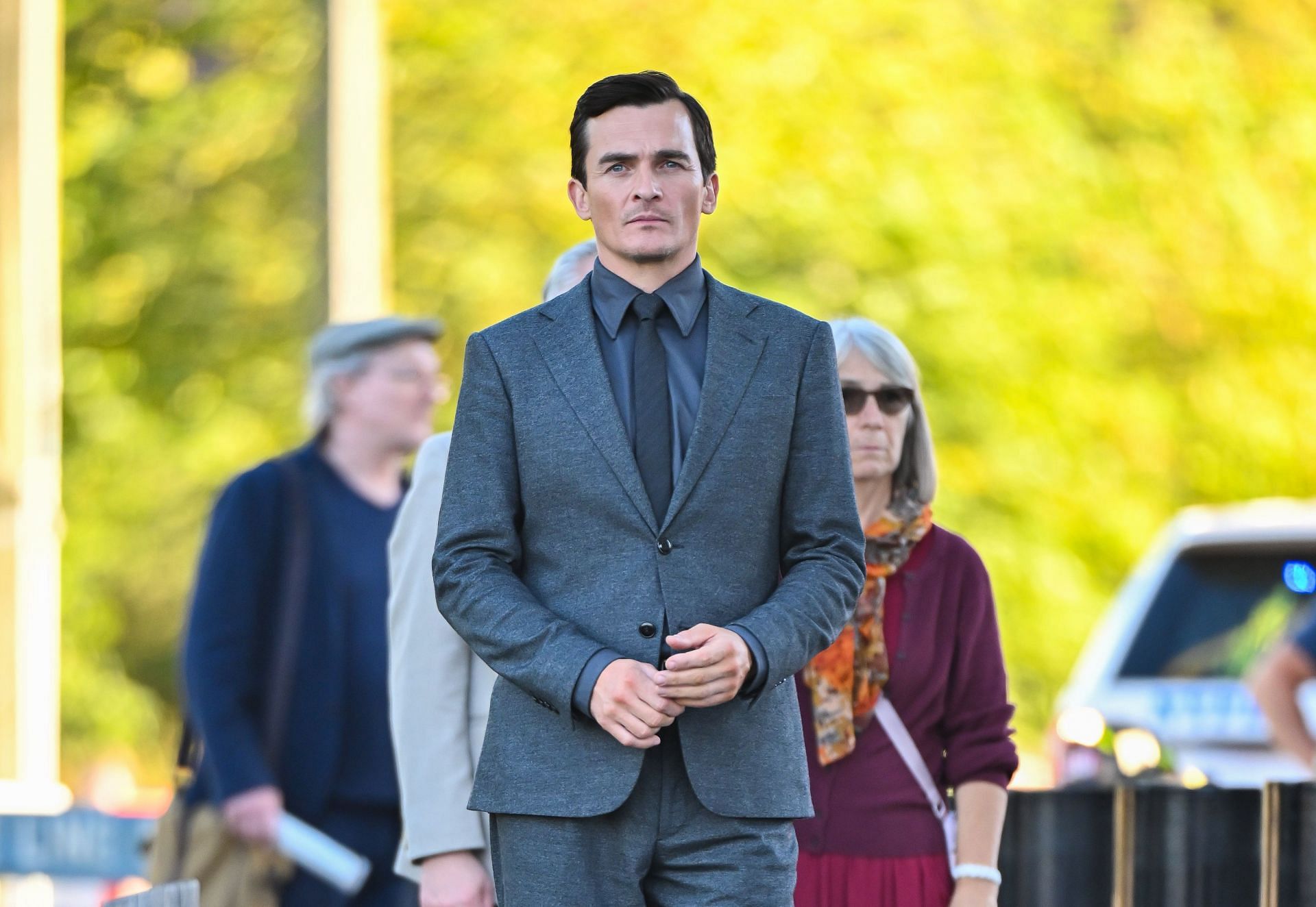 Rupert Friend is David Brooks in Canary Black (Image via Getty)