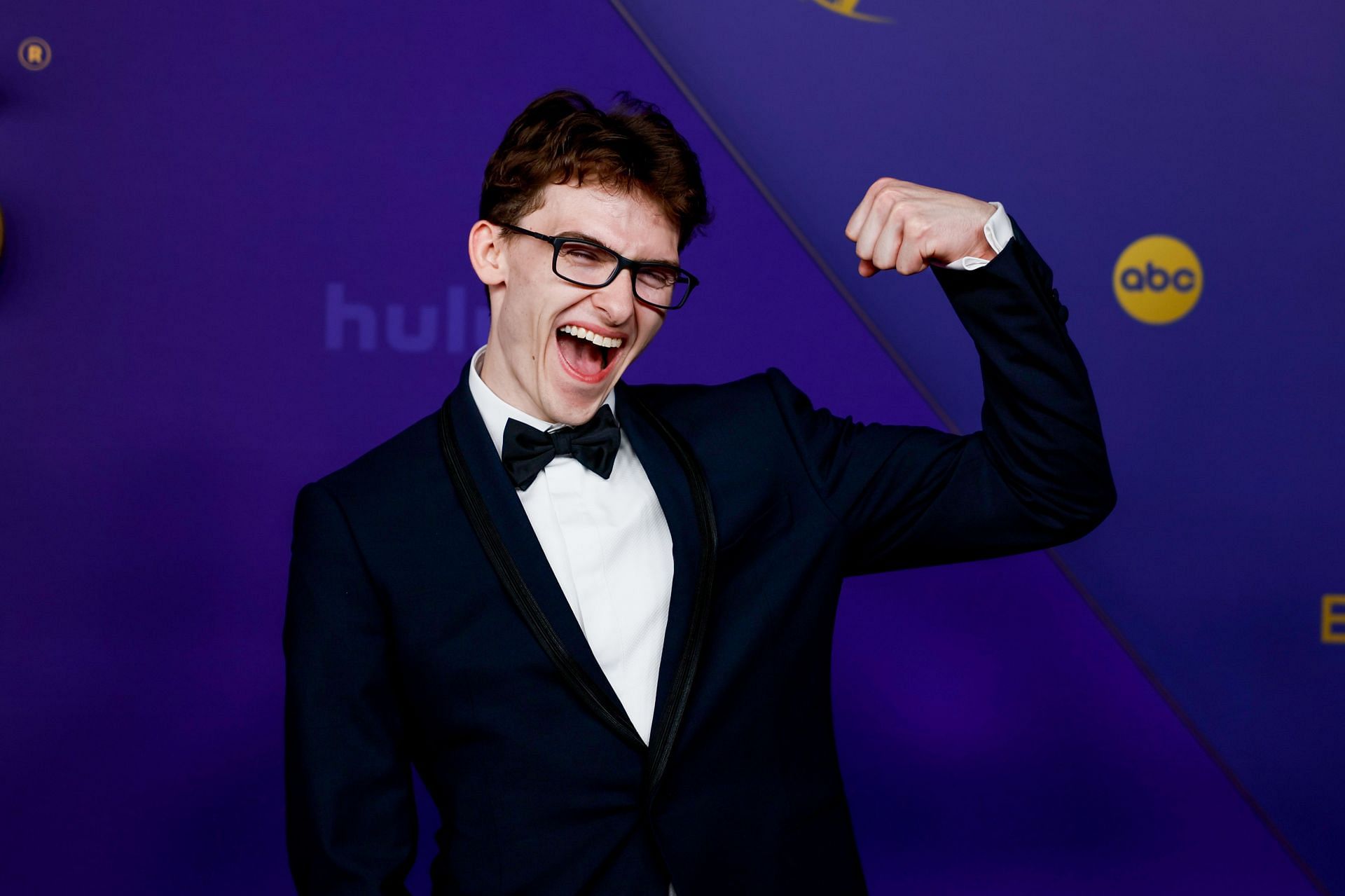 Stephen Nedoroscik at the 76th Primetime Emmy Awards - Arrivals (Source: Getty)