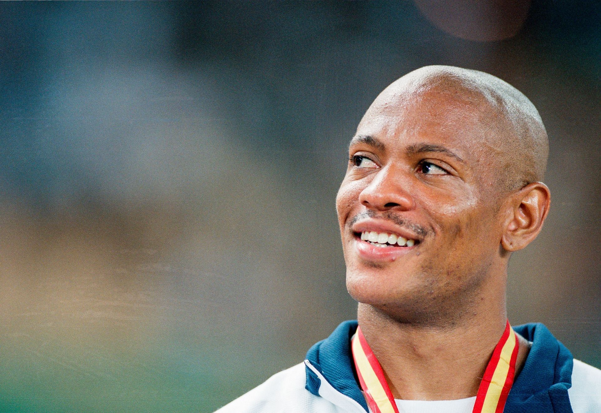 Maurice Greene at the 7th IAAF World Athletics Championships (Image via Getty)