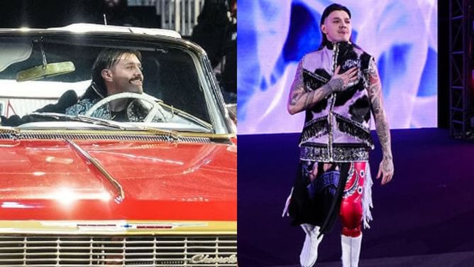 Dominik Mysterio seen with a 60-year-old legend; his last WWE match was in 2015