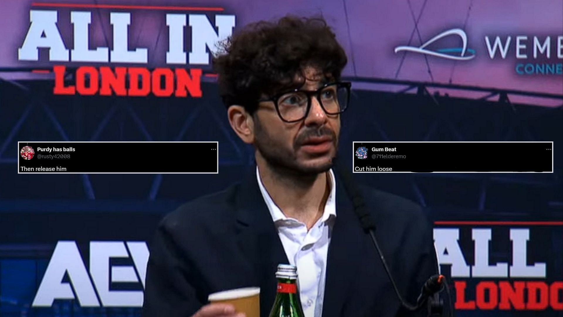 Tony Khan is the president of All Elite Wrestling [Photo courtesy of AEW