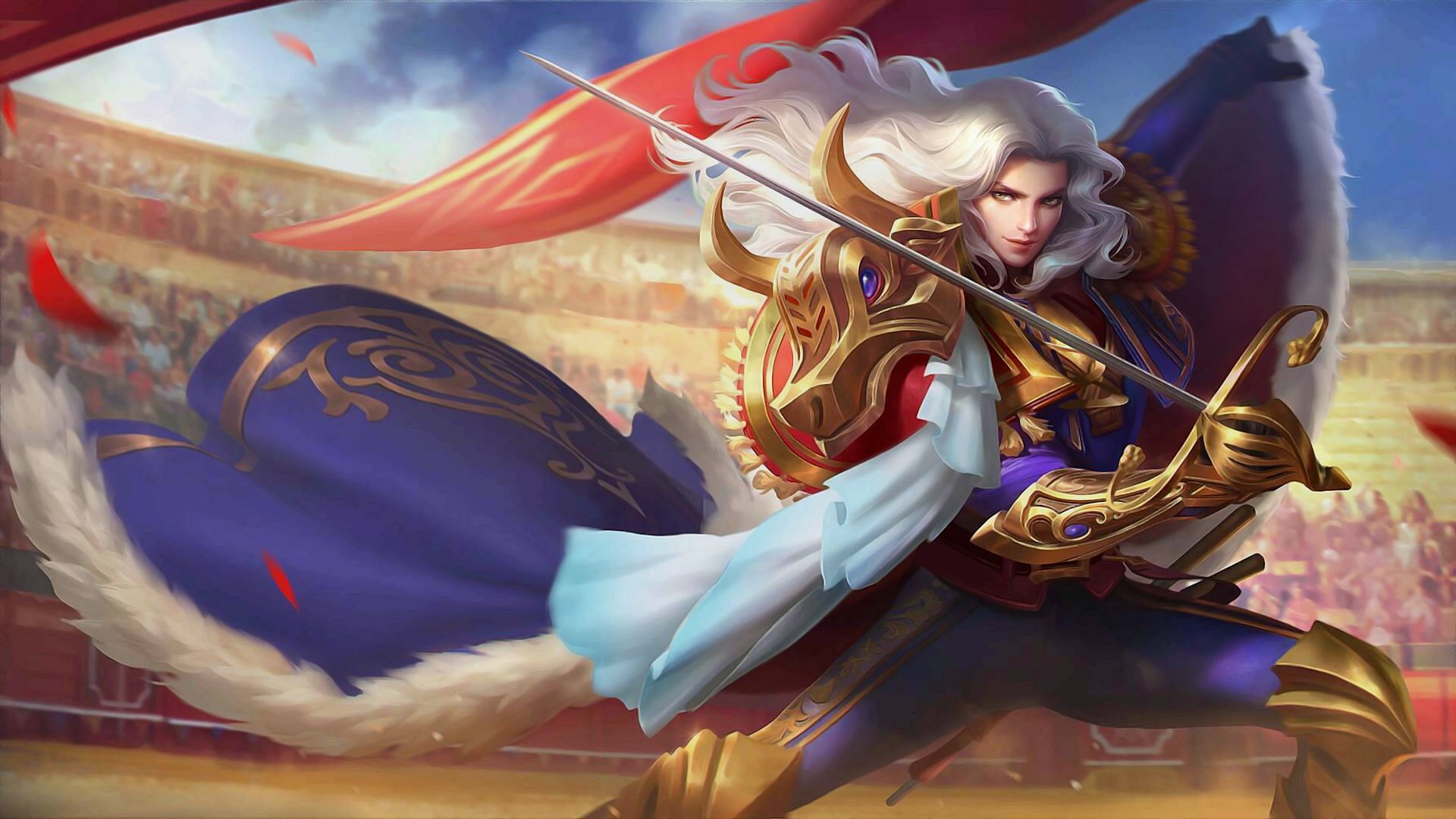 In the early game, Lancelot’s ability to reposition and outmaneuver opponents makes him one of the best early-game heroes in Mobile Legends: Bang Bang (Image via Moonton)