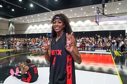 LSU’s Flau’jae Johnson shares a three-word reaction to 5-star guard Meleek Thomas' latest post on IG