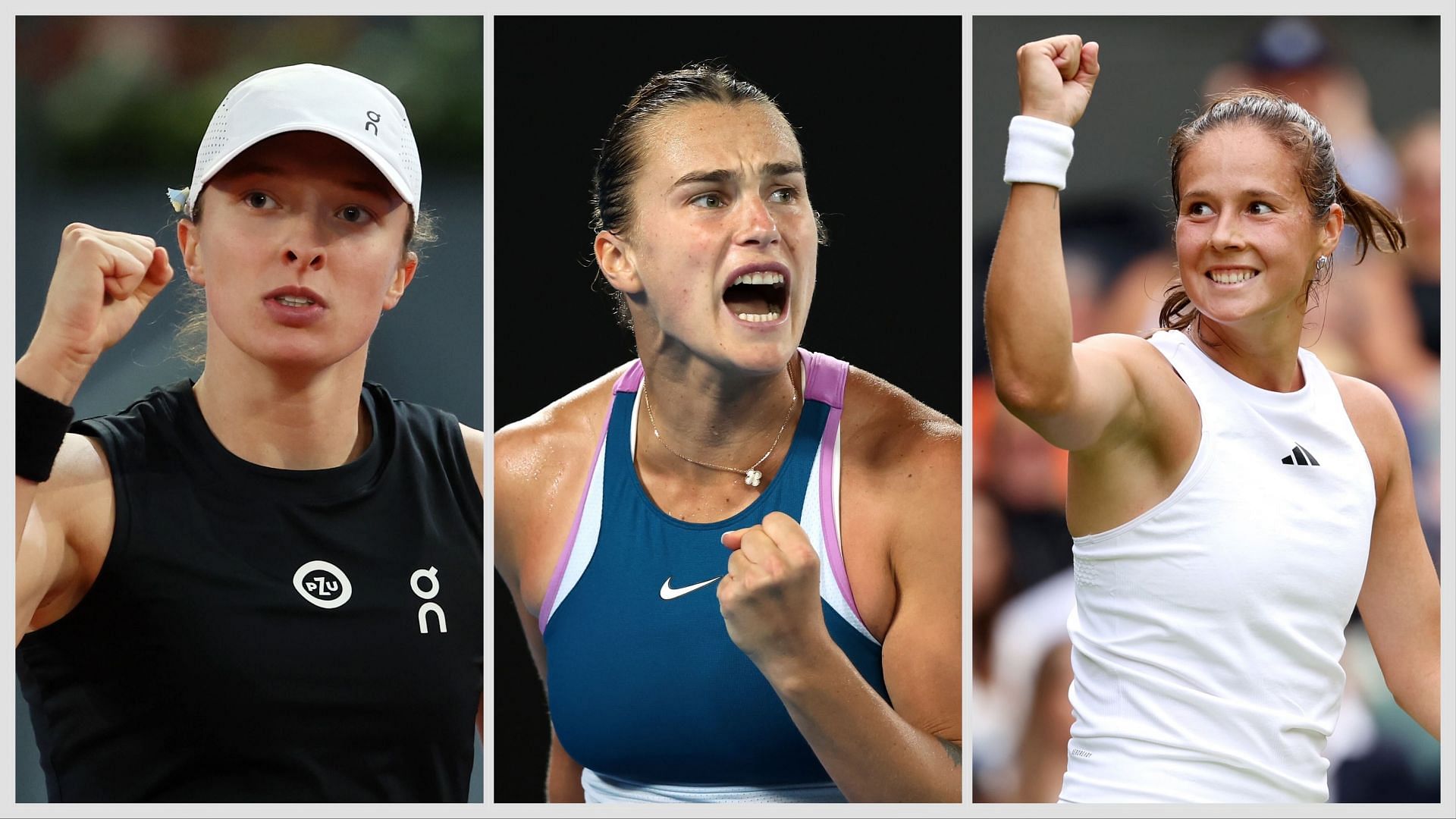 Aryna Sabalenka has pipped Iga Swiatek as the No. 1 in this week